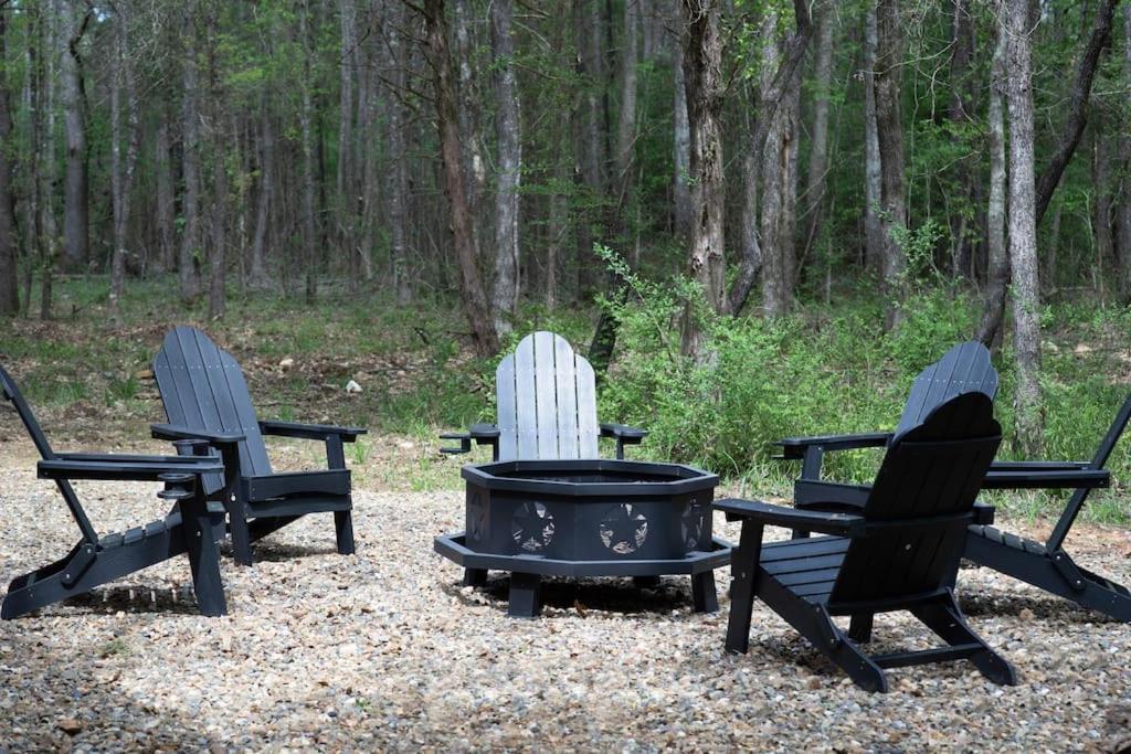 The Secluded Reset Button Cabin Broken Bow Exterior photo