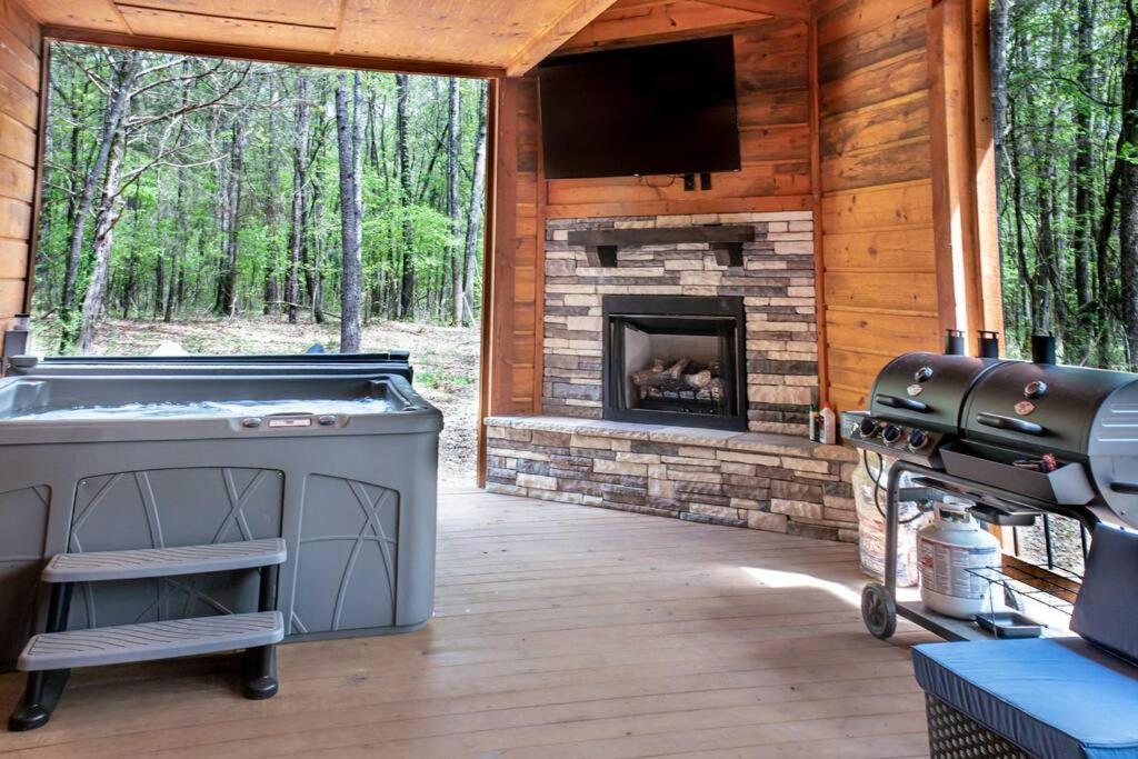 The Secluded Reset Button Cabin Broken Bow Exterior photo