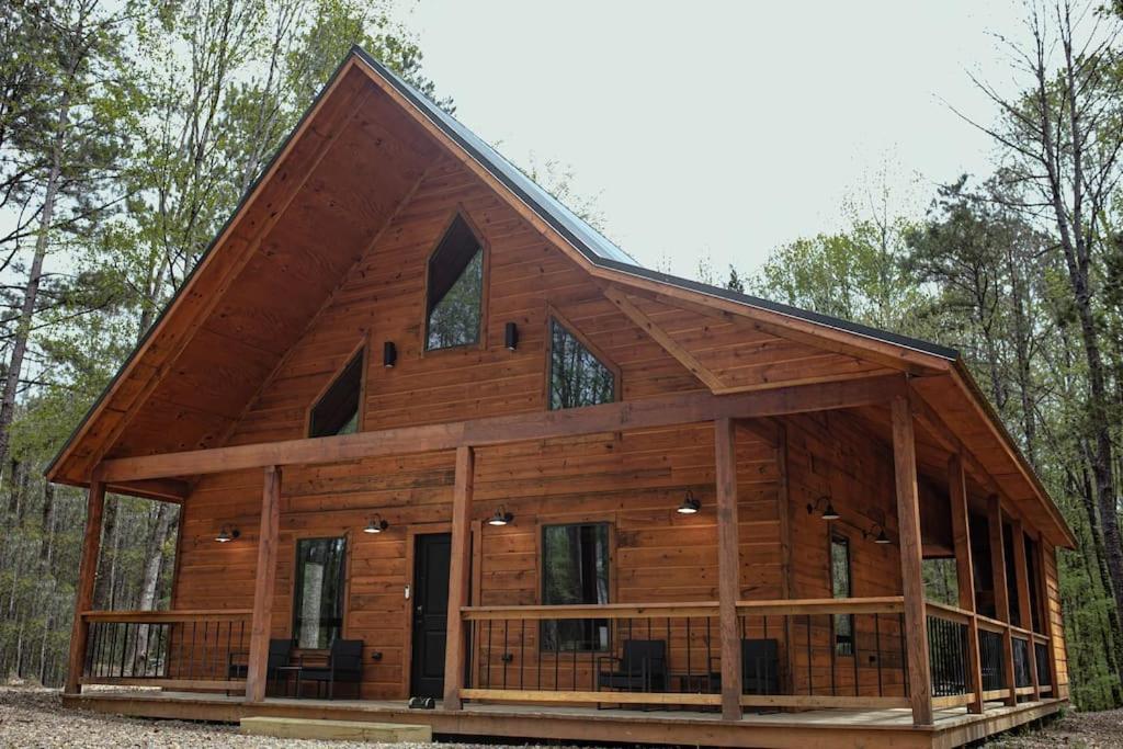The Secluded Reset Button Cabin Broken Bow Exterior photo