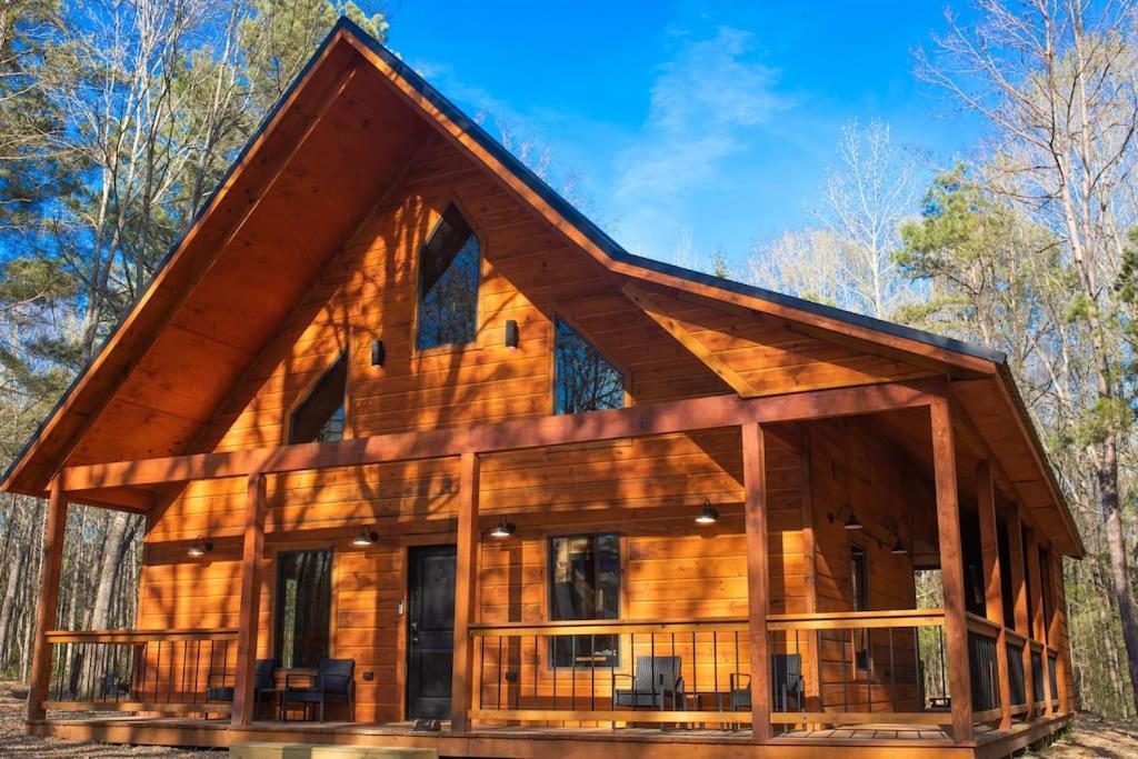 The Secluded Reset Button Cabin Broken Bow Exterior photo