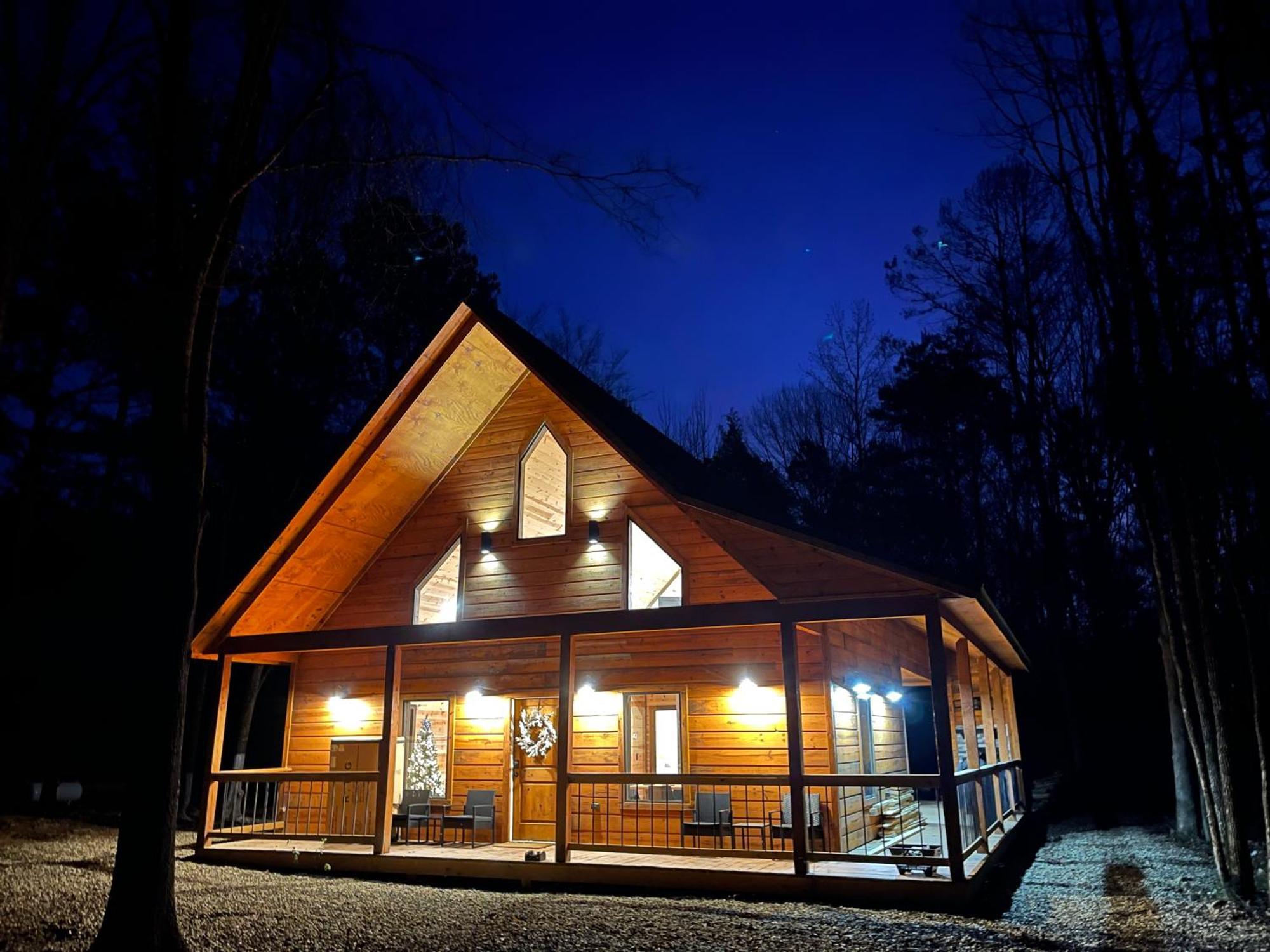 The Secluded Reset Button Cabin Broken Bow Exterior photo